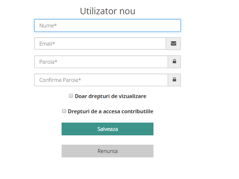 drepturi utilizatori